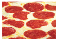 Our beef pepperoni is only using a top quality meat as a succulent topping to our pizzas.