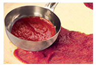 Our signature pizza sauce is a mouth-watering combination of fresh vine-ripened tomatoes and a blend of spices.